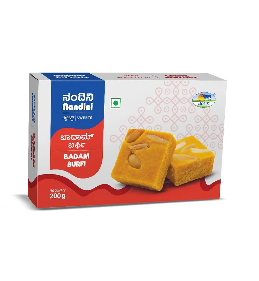 Nandini Badam Burfi, 200 g
