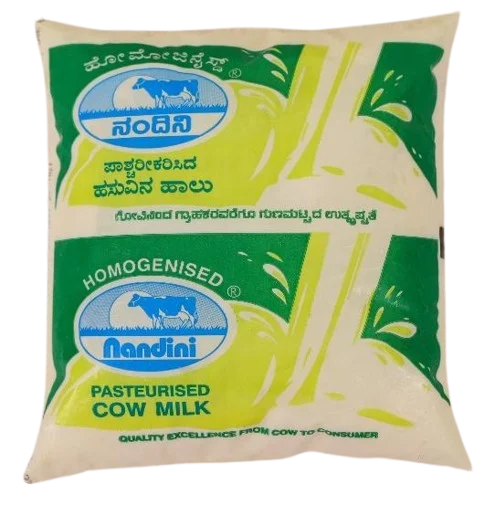 Nandini Pasteurised Cow Milk, 500 ml