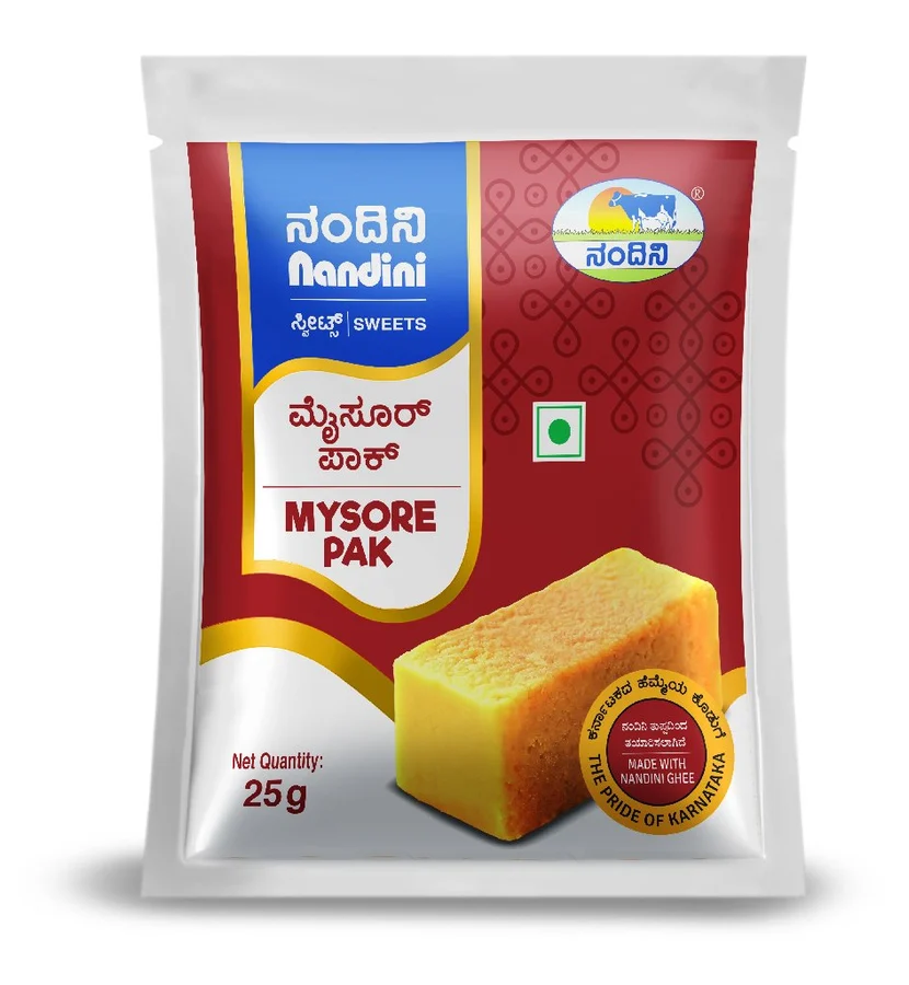 Nandini Mysorepak – Duplex Carton, 25 g