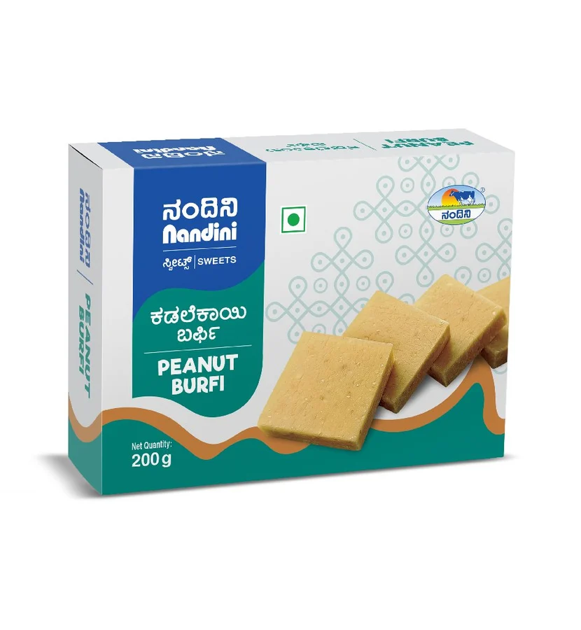 Nandini Peanut Burfi, 200 g
