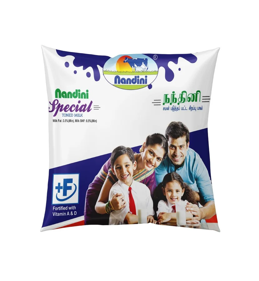Nandini Special Toned Milk, 500 ml